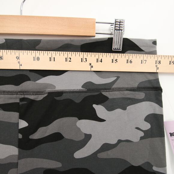 Wild Fable Leggings Gray Black Camouflage Camo Print High Rise Stretch Pants XXL - Picture 4 of 11